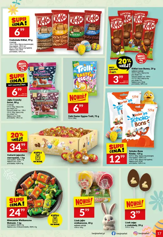 Twój Market - gazetka promocyjna Gazetka od środy 11.03 do wtorku 17.03 - strona 17
