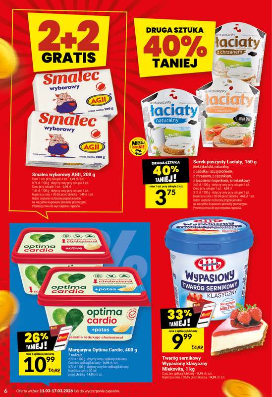 Twój Market - gazetka promocyjna Gazetka od środy 11.03 do wtorku 17.03 - strona 6