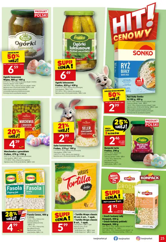 Twój Market - gazetka promocyjna Gazetka od środy 11.03 do wtorku 17.03 - strona 25