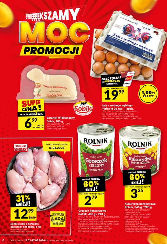 Twój Market - gazetka promocyjna Gazetka od środy 11.03 do wtorku 17.03 - strona 4