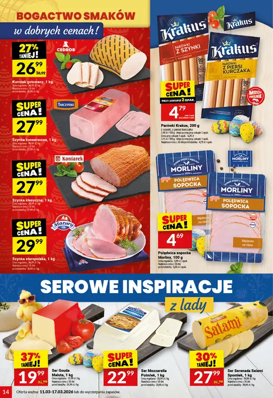 Twój Market - gazetka promocyjna Gazetka od środy 11.03 do wtorku 17.03 - strona 14