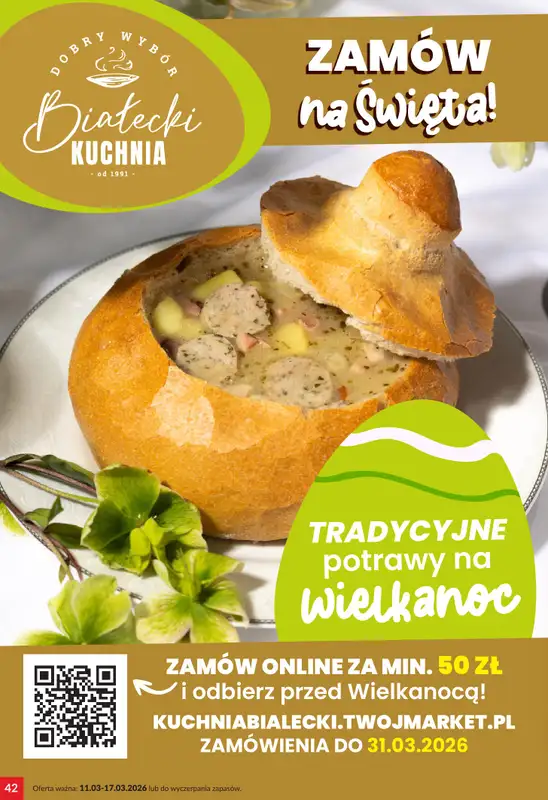 Twój Market - gazetka promocyjna Gazetka od środy 11.03 do wtorku 17.03 - strona 42