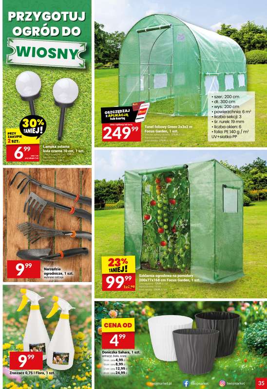 Twój Market - gazetka promocyjna Gazetka od środy 11.03 do wtorku 17.03 - strona 35