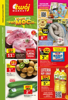 Twój Market - gazetka promocyjna Gazetka od środy 11.03 do wtorku 17.03