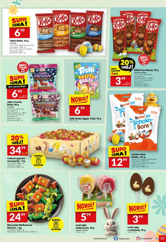 Twój Market - gazetka promocyjna Gazetka od środy 11.03 do wtorku 17.03 - strona 17