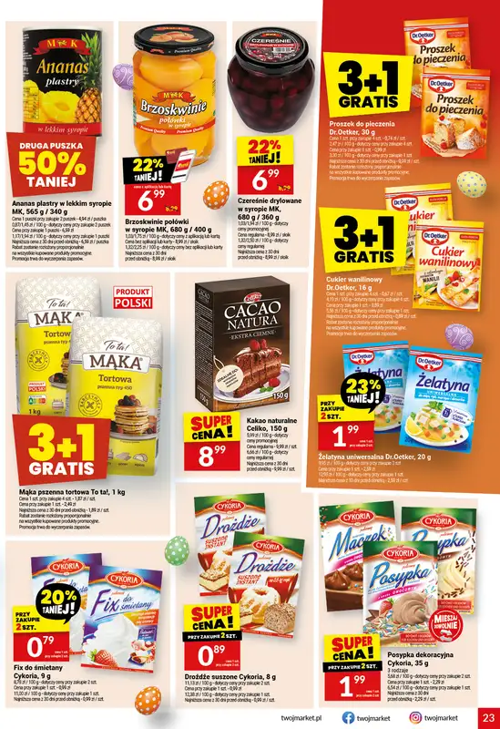 Twój Market - gazetka promocyjna Gazetka od środy 11.03 do wtorku 17.03 - strona 23