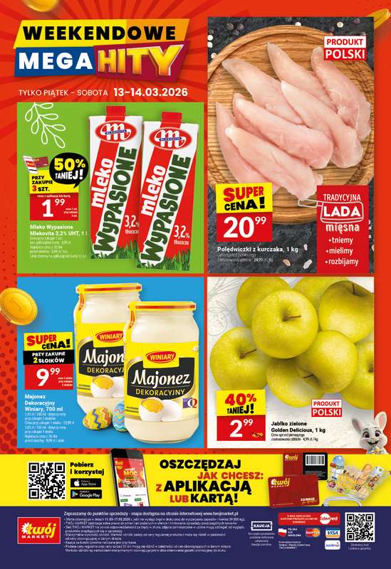 Twój Market - gazetka promocyjna Gazetka od środy 11.03 do wtorku 17.03 - strona 40
