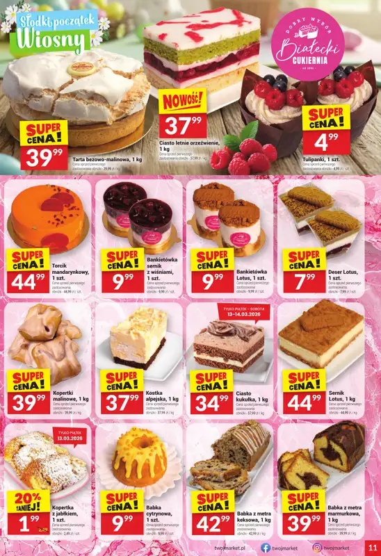 Twój Market - gazetka promocyjna Gazetka od środy 11.03 do wtorku 17.03 - strona 11