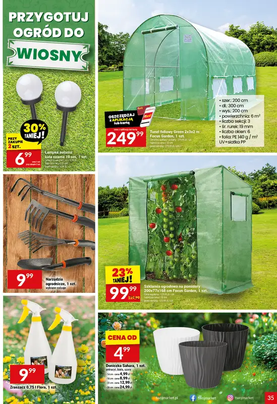 Twój Market - gazetka promocyjna Gazetka od środy 11.03 do wtorku 17.03 - strona 35