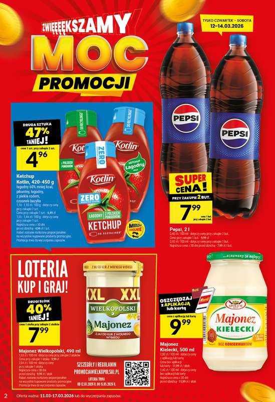 Twój Market - gazetka promocyjna Gazetka od środy 11.03 do wtorku 17.03 - strona 2