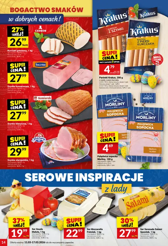 Twój Market - gazetka promocyjna Gazetka od środy 11.03 do wtorku 17.03 - strona 14