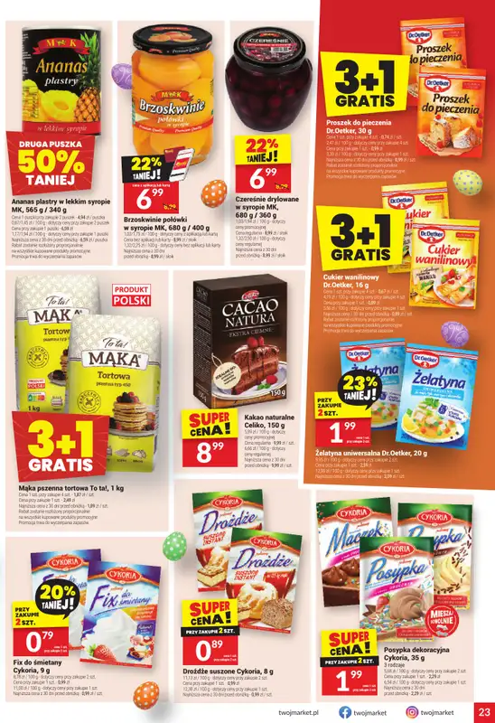 Twój Market - gazetka promocyjna Gazetka od środy 11.03 do wtorku 17.03 - strona 23