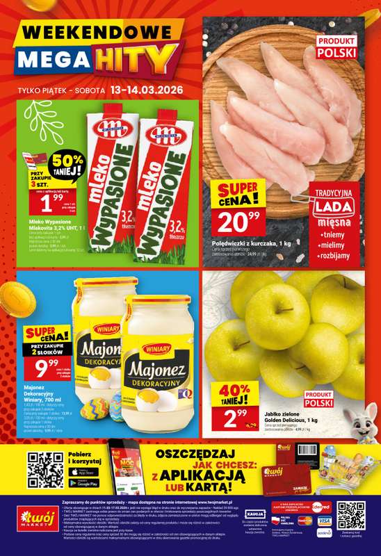 Twój Market - gazetka promocyjna Gazetka od środy 11.03 do wtorku 17.03 - strona 40