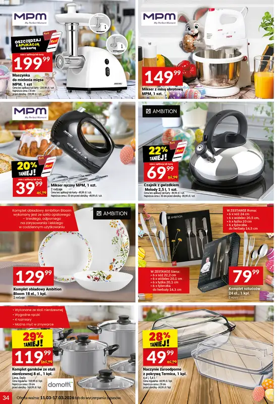 Twój Market - gazetka promocyjna Gazetka od środy 11.03 do wtorku 17.03 - strona 34