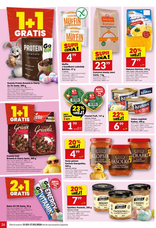 Twój Market - gazetka promocyjna Gazetka od środy 11.03 do wtorku 17.03 - strona 26