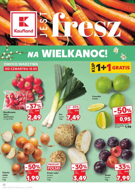 Kaufland - gazetka promocyjna Oferta Kaufland  do środy 18.03 - strona 22