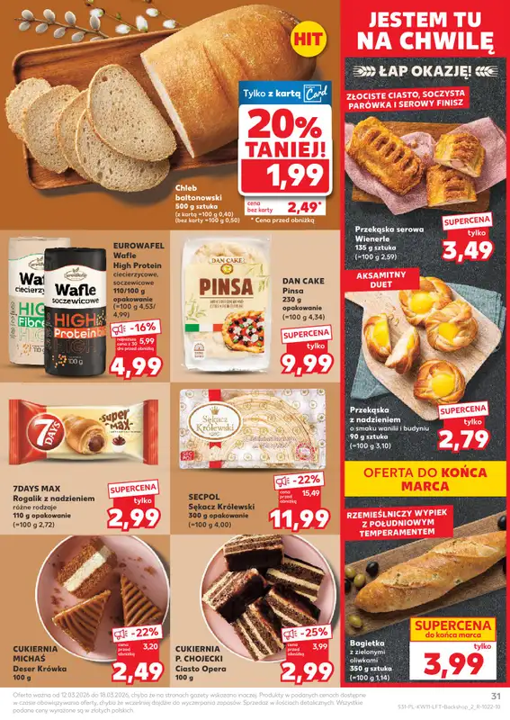 Kaufland - gazetka promocyjna Oferta Kaufland  do środy 18.03 - strona 31