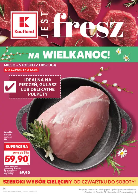 Kaufland - gazetka promocyjna Oferta Kaufland  do środy 18.03 - strona 24