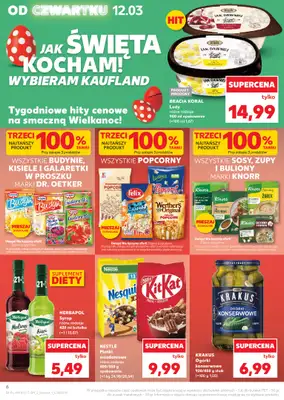 Kaufland - gazetka promocyjna Oferta Kaufland  do środy 18.03 - strona 6