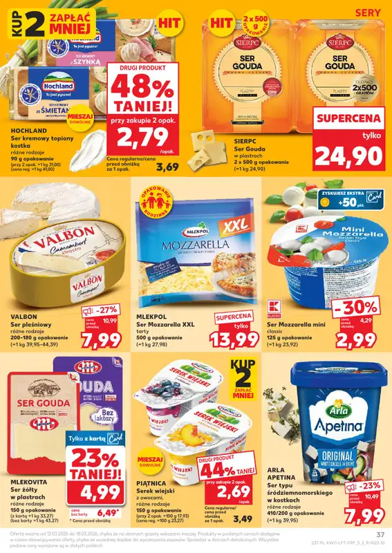 Kaufland - gazetka promocyjna Oferta Kaufland  do środy 18.03 - strona 37