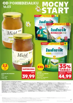 Kaufland - gazetka promocyjna Oferta Kaufland  do środy 18.03 - strona 61