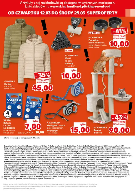 Kaufland - gazetka promocyjna Oferta Kaufland - Non Food  do środy 25.03 - strona 15