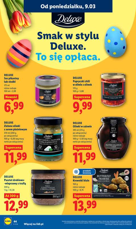Lidl - gazetka promocyjna Oferta od poniedziałku od poniedziałku 09.03 do środy 11.03 - strona 44