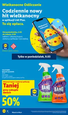 Lidl - gazetka promocyjna Oferta od poniedziałku od poniedziałku 09.03 do środy 11.03 - strona 14
