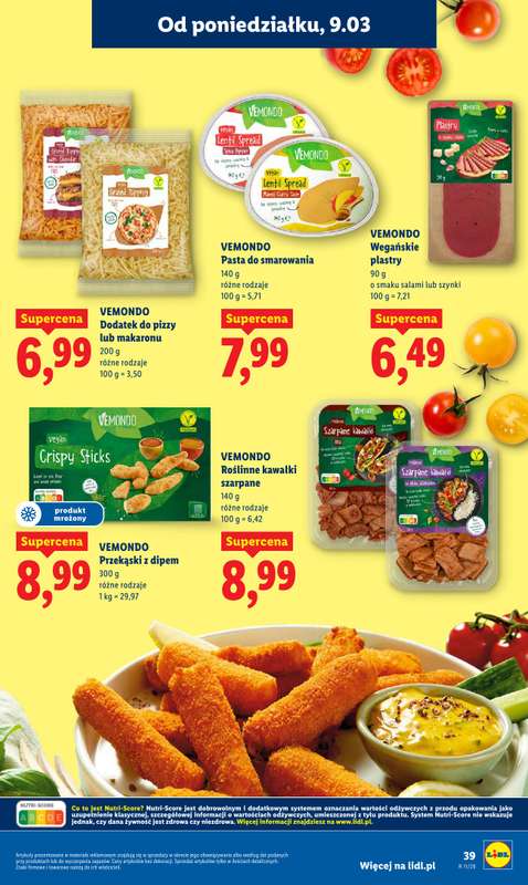 Lidl - gazetka promocyjna Oferta od poniedziałku od poniedziałku 09.03 do środy 11.03 - strona 39