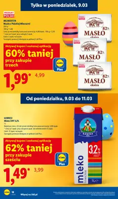 Lidl - gazetka promocyjna Oferta od poniedziałku od poniedziałku 09.03 do środy 11.03 - strona 18