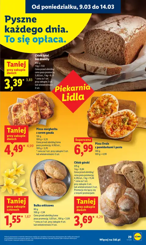 Lidl - gazetka promocyjna Oferta od poniedziałku od poniedziałku 09.03 do środy 11.03 - strona 29