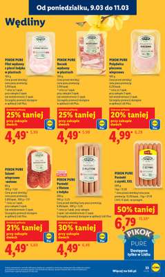 Lidl - gazetka promocyjna Oferta od poniedziałku od poniedziałku 09.03 do środy 11.03 - strona 33