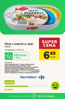 Carrefour - gazetka promocyjna Zdrowe produkty na OBIAD od wtorku 10.03 do soboty 14.03 - strona 7