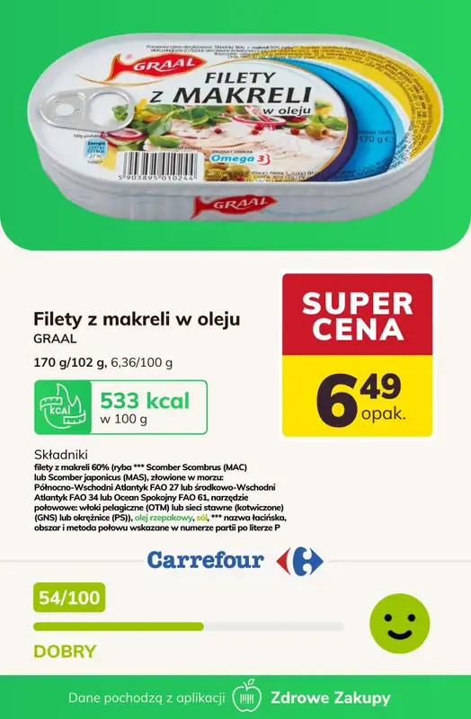 Carrefour - gazetka promocyjna Zdrowe produkty na OBIAD od wtorku 10.03 do soboty 14.03 - strona 7