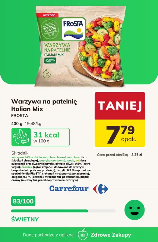 Carrefour - gazetka promocyjna Zdrowe produkty na OBIAD od wtorku 10.03 do soboty 14.03 - strona 4