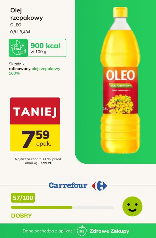 Carrefour - gazetka promocyjna Zdrowe produkty na OBIAD od wtorku 10.03 do soboty 14.03 - strona 9