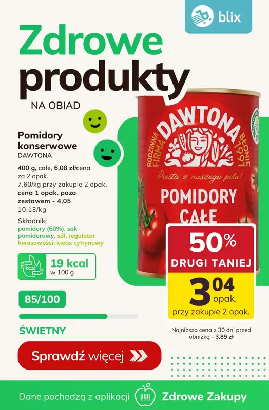 Carrefour - gazetka promocyjna Zdrowe produkty na OBIAD  