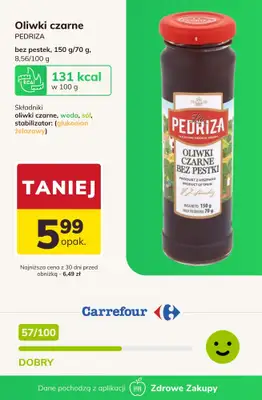 Carrefour - gazetka promocyjna Zdrowe produkty na OBIAD od wtorku 10.03 do soboty 14.03 - strona 6