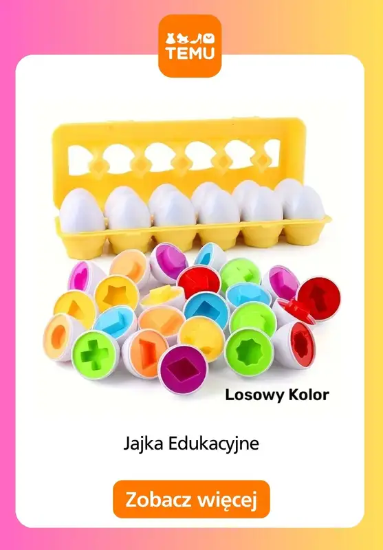 Temu - gazetka promocyjna Zabawki dla dzieci od wtorku 10.03  - strona 8