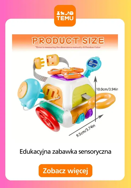 Temu - gazetka promocyjna Zabawki dla dzieci od wtorku 10.03  - strona 5