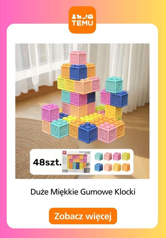 Temu - gazetka promocyjna Zabawki dla dzieci od wtorku 10.03  - strona 2