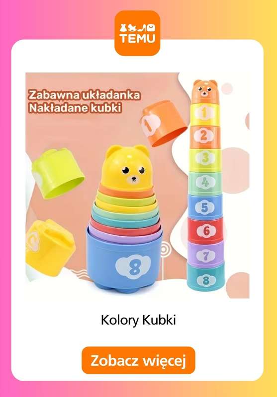 Temu - gazetka promocyjna Zabawki dla dzieci od wtorku 10.03  - strona 7