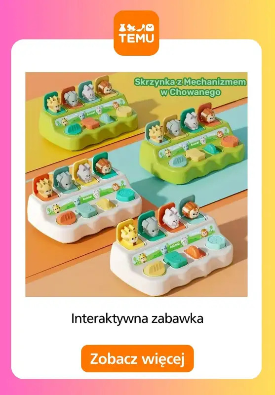 Temu - gazetka promocyjna Zabawki dla dzieci od wtorku 10.03  - strona 10