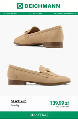Deichmann - gazetka promocyjna Lordsy damskie od wtorku 10.03  - strona 7