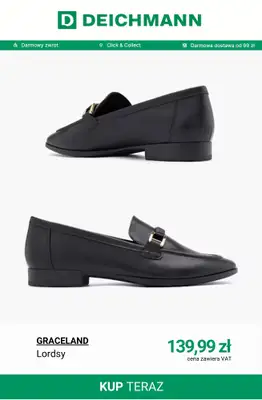 Deichmann - gazetka promocyjna Lordsy damskie od wtorku 10.03  - strona 11