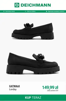 Deichmann - gazetka promocyjna Lordsy damskie od wtorku 10.03  - strona 10
