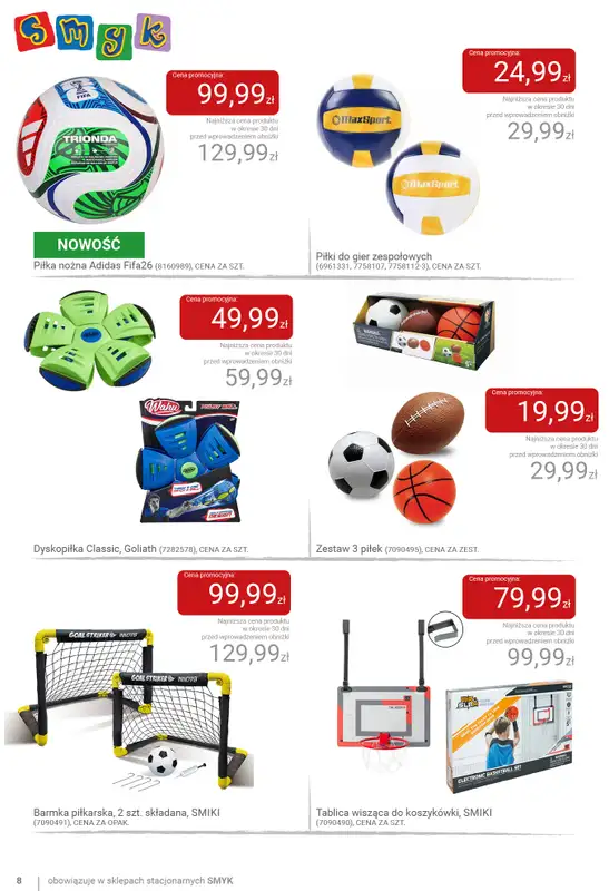 Smyk - gazetka promocyjna Katalog Wiosna 2026 od wtorku 10.03 do soboty 21.03 - strona 8