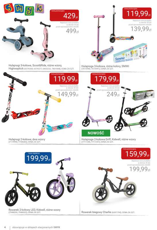 Smyk - gazetka promocyjna Katalog Wiosna 2026 od wtorku 10.03 do soboty 21.03 - strona 4