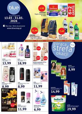 Blue Stop - gazetka promocyjna Gazetka od piątku 13.03 do wtorku 31.03