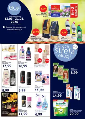 Blue Stop - gazetka promocyjna Gazetka od piątku 13.03 do wtorku 31.03
